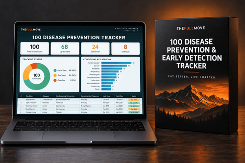 100 Disease Prevention & Early Detection Tracker - The Full Move