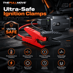 2000A Jump Starter Emergency Power Bank 20000mAh for 12V Car - The Full Move