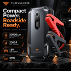 2000A Jump Starter Emergency Power Bank 20000mAh for 12V Car - The Full Move