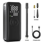 CARSUN Rechargeable Air Pump Tire Inflator Portable Compressor Digital Cordless Car Tyre Inflator For Motocycle Bicycle Balls - The Full Move