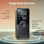 CARSUN Rechargeable Air Pump Tire Inflator Portable Compressor Digital Cordless Car Tyre Inflator For Motocycle Bicycle Balls - The Full Move