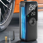 CARSUN Rechargeable Air Pump Tire Inflator Portable Compressor Digital Cordless Car Tyre Inflator For Motocycle Bicycle Balls - The Full Move