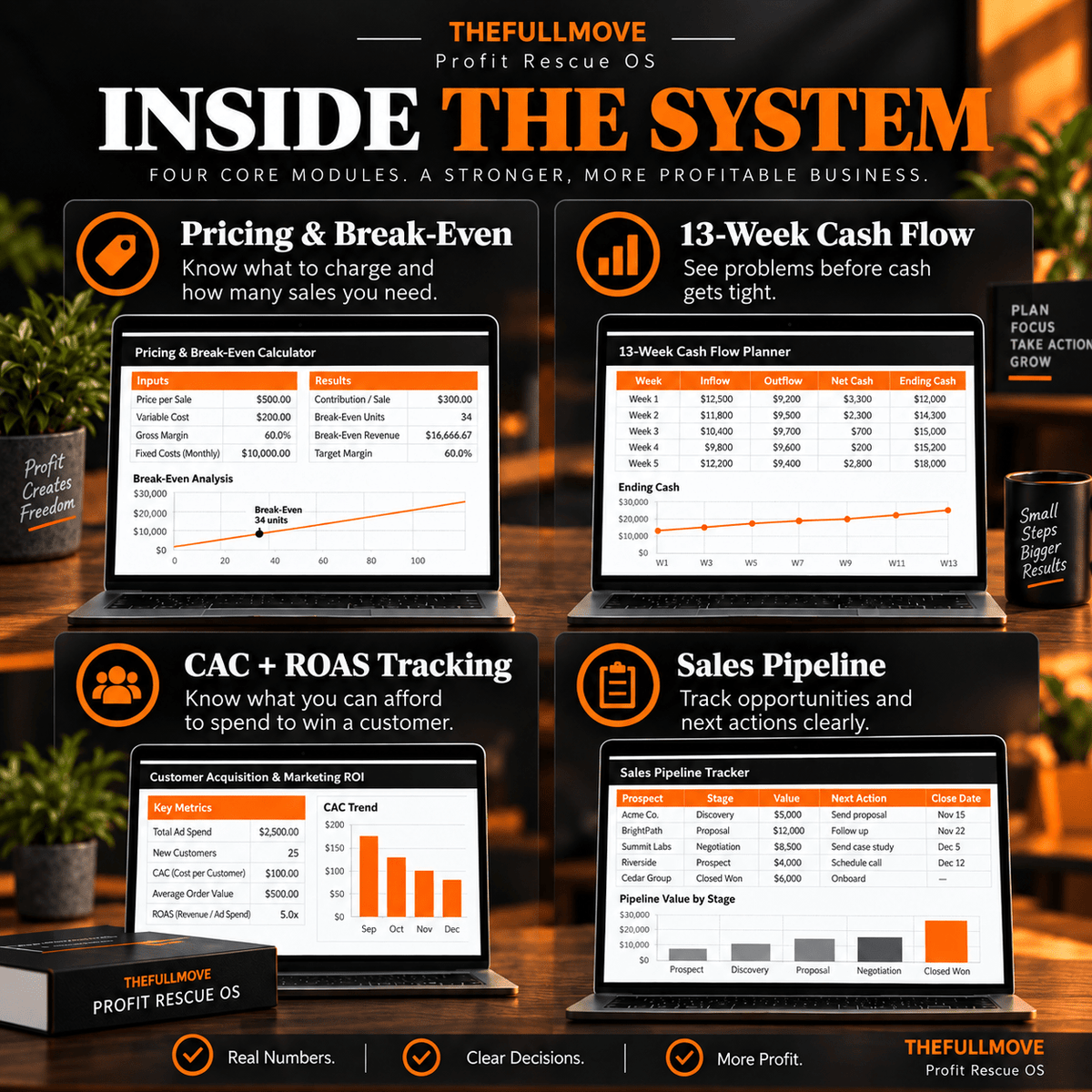 Profit Command Center - The Full Move