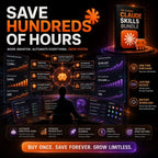 Ultimate Claude Bundle | 2000+ Claude Skills, 107 Agents, 50 Projects, Claude Studio Course & AI Creator Pack - The Full Move